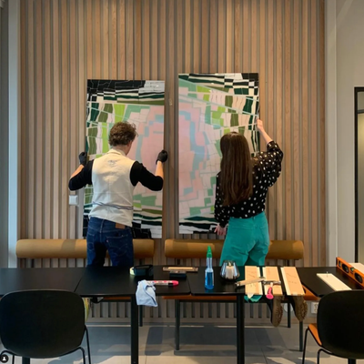 Sophie Greve og Kunstteknikerne ved Per Christian Brath. 